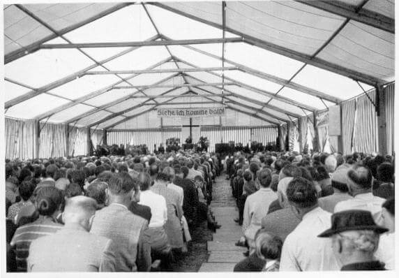 Allianzkonferenz der Philadelphia-Bewegung in Leonberg bei Stuttgart, 1957