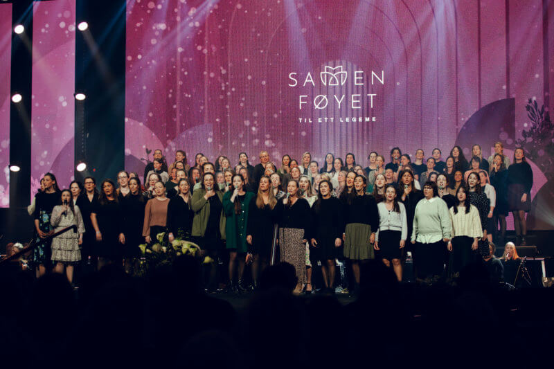 Chor der norddeutschen Teilnehmerinnen an der Schwesternkonferenz 2023. Foto: BCC