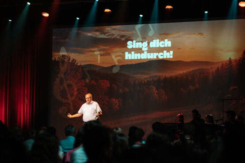 Vorsteher Christoph Matulke an der Jugendkonferenz 2026. Foto: DCG Deutschland